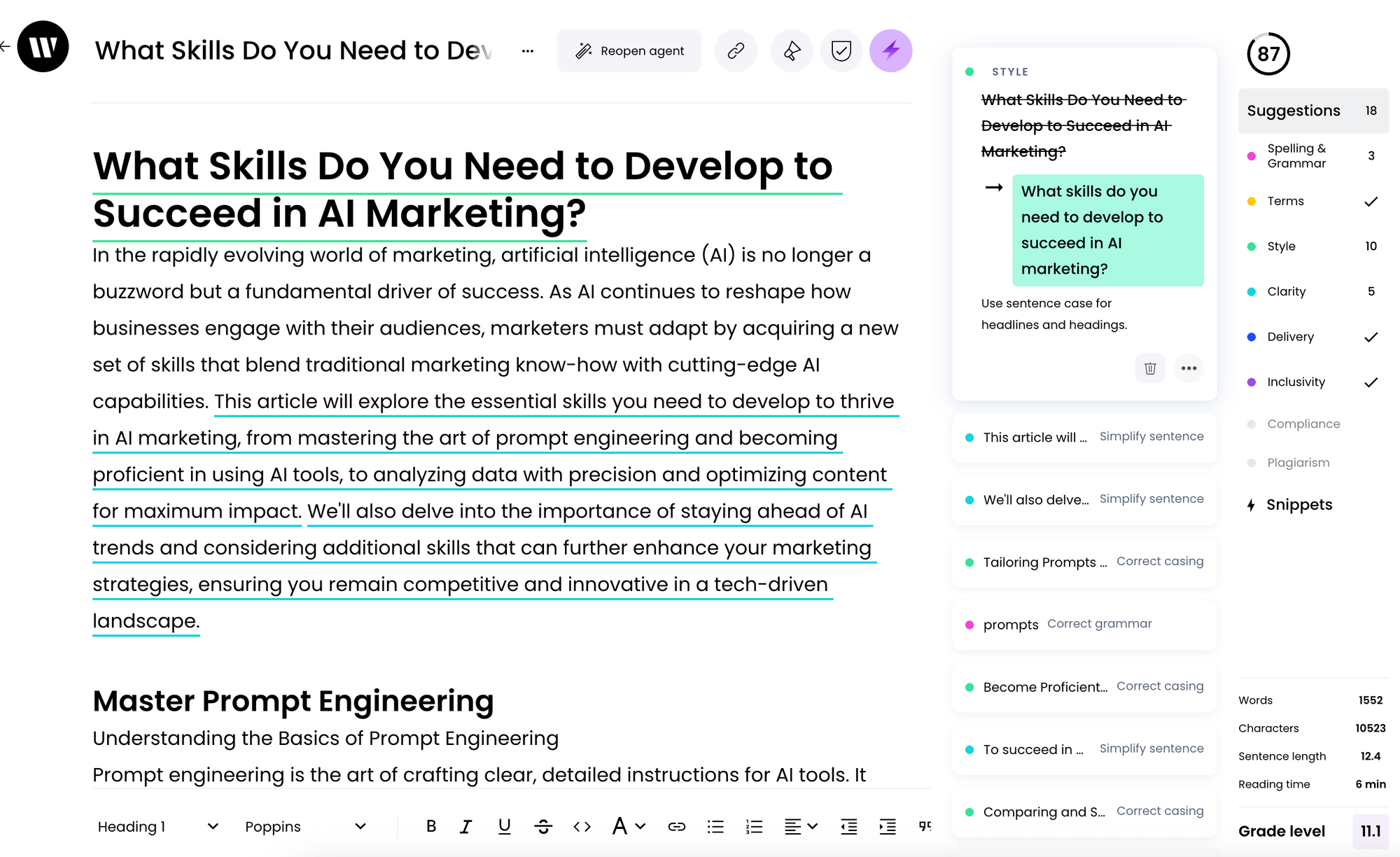 Intro to AI Agents with Writer.com