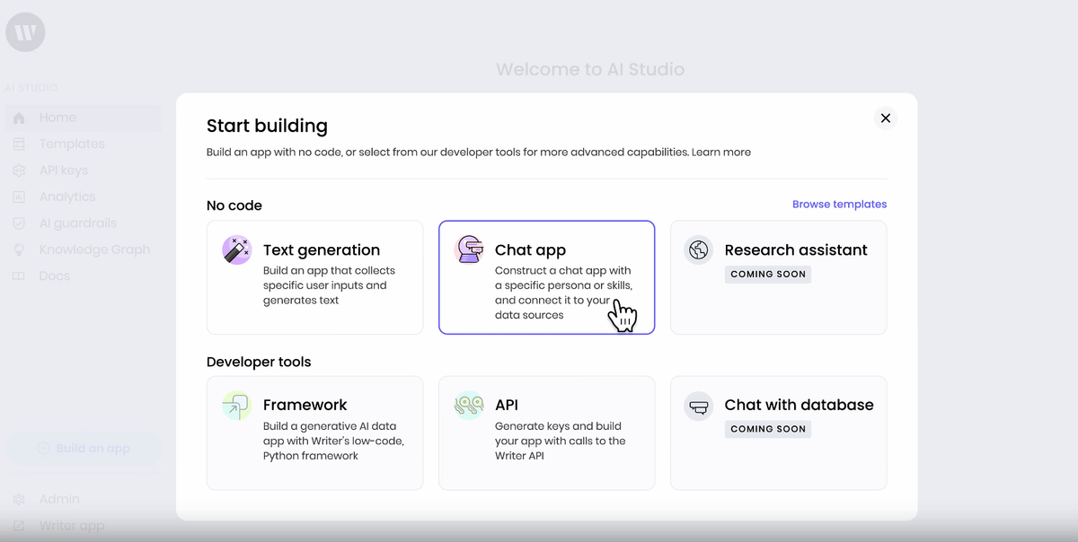 Build No-Code AI Agents Using Writer AI Studio