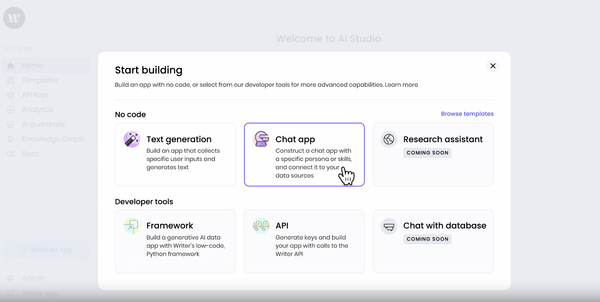 Build No-Code AI Agents Using Writer AI Studio